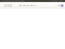Tablet Screenshot of exosupply.com